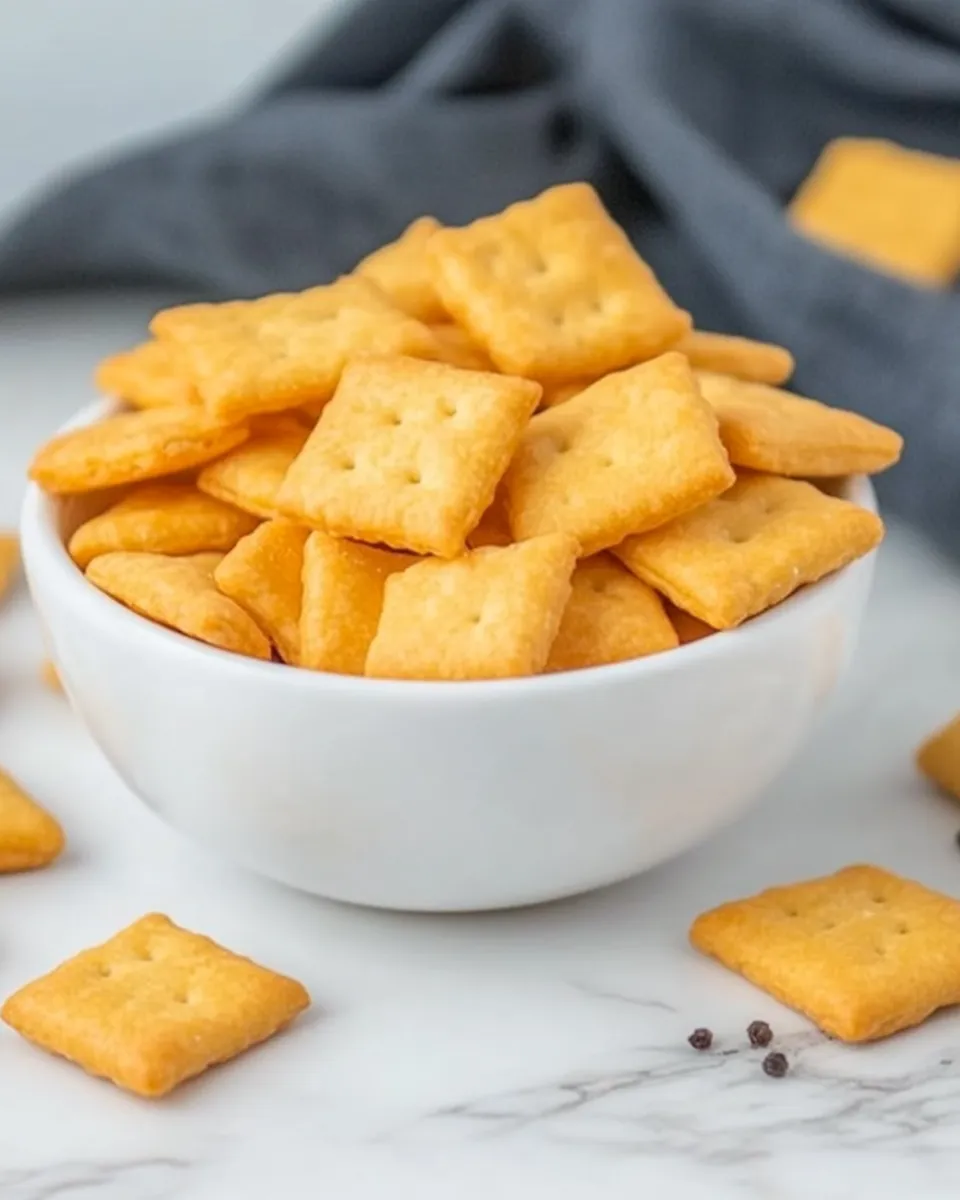 Classic Gluten Free Cheddar Crackers image