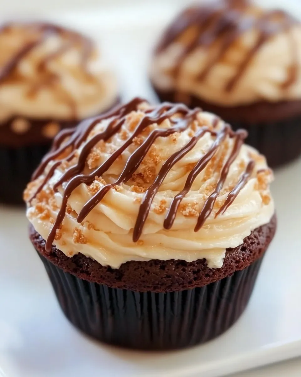 Classic Gluten Free Samoa Cupcakes image