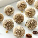 homemade Golden Raisin No Bake Energy Bites photo
