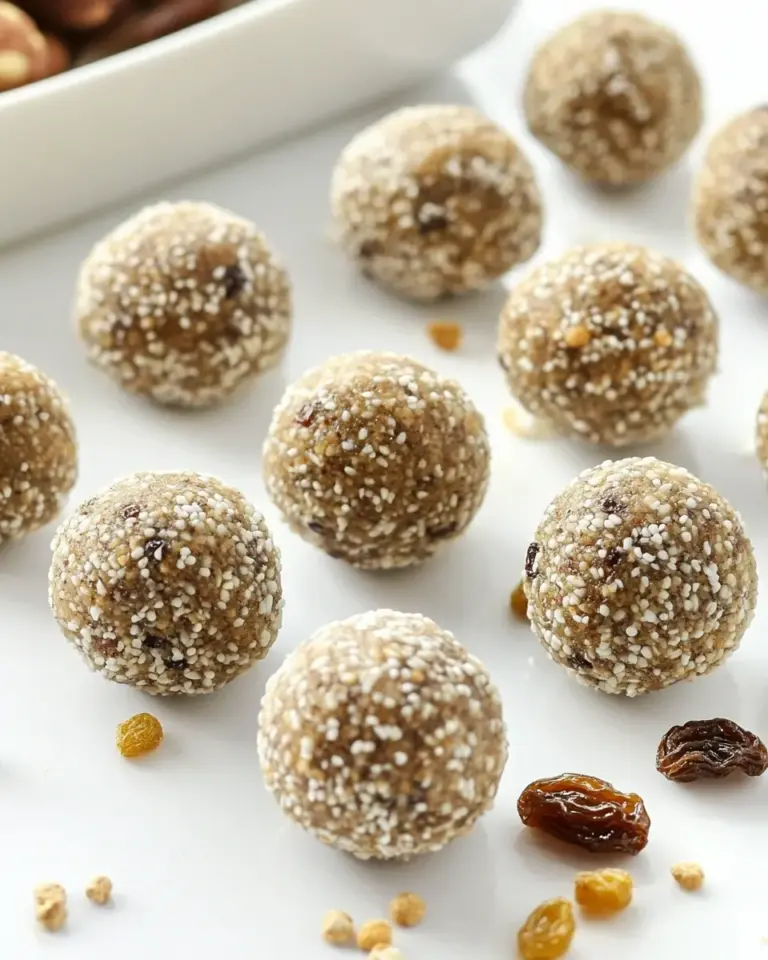 homemade Golden Raisin No Bake Energy Bites photo