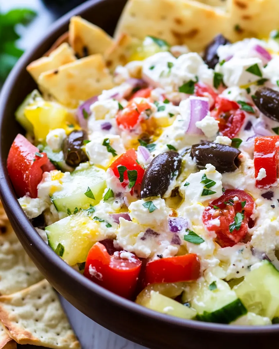 Homemade Greek Dip photo
