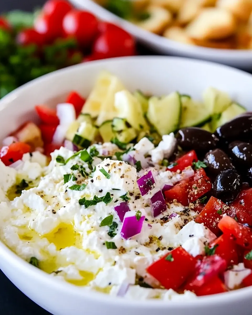 Easy Greek Dip recipe photo