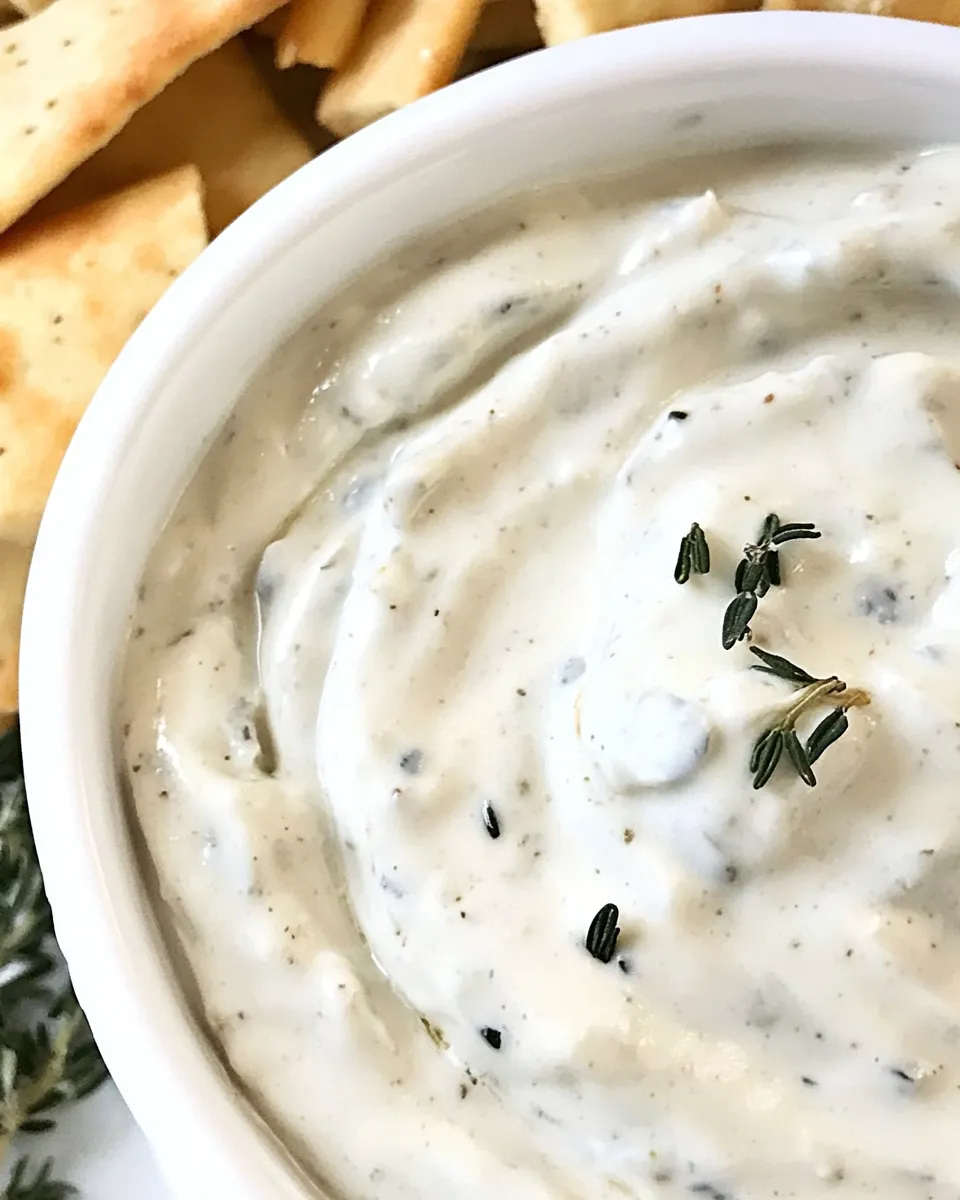 Delicious Greek Yogurt Veggie Dip shot