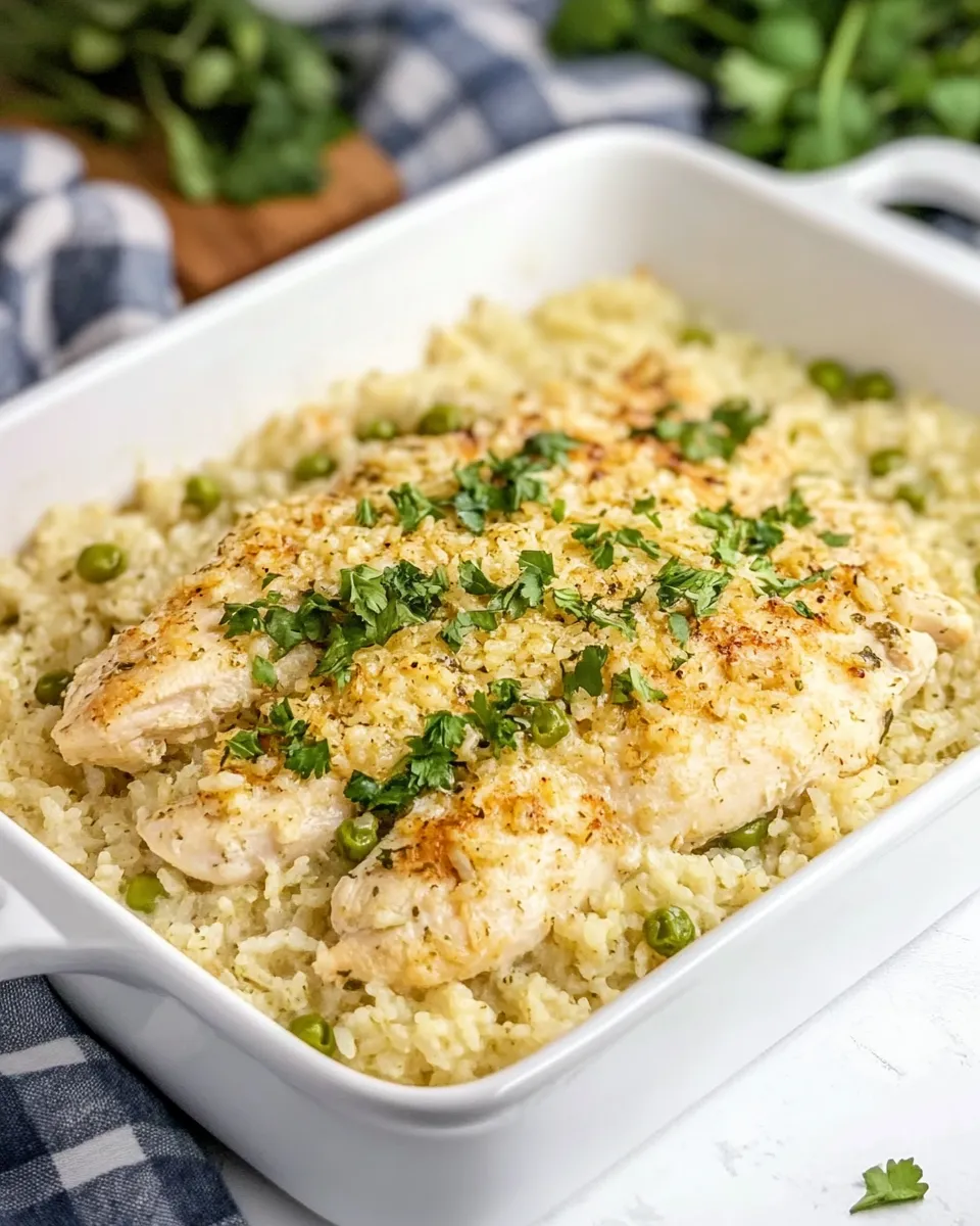 Classic Green Chile Chicken and Rice image