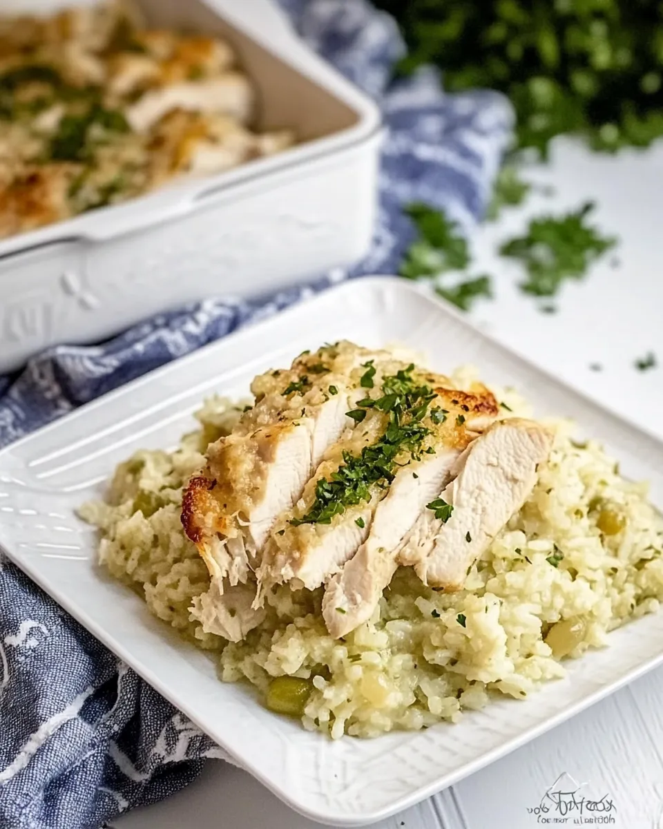 Easy Green Chile Chicken and Rice recipe image