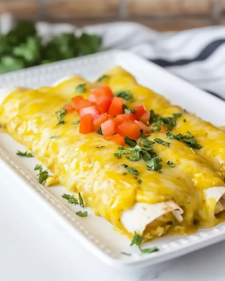 Homemade Green Chili Chicken Enchiladas photo