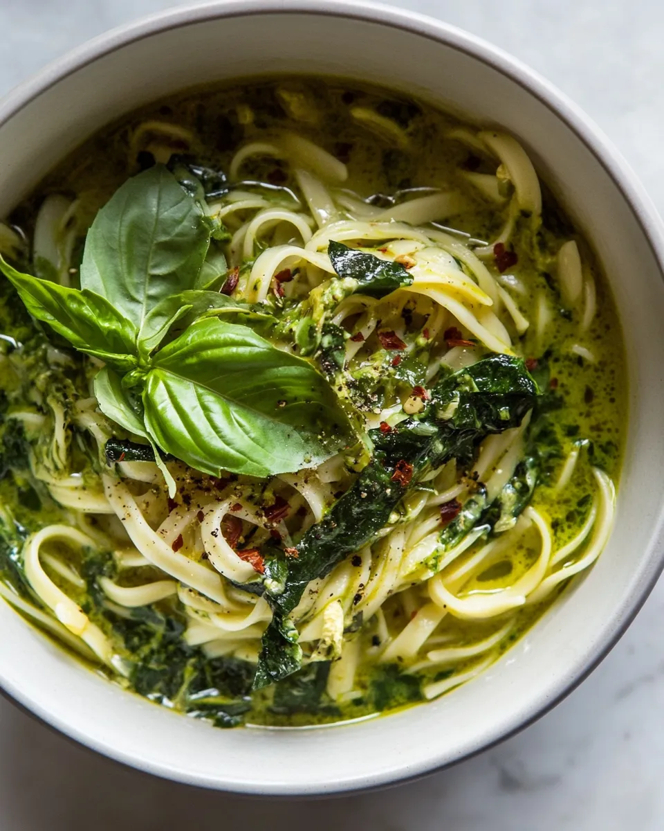 Classic Green Curry Noodle Bowl image