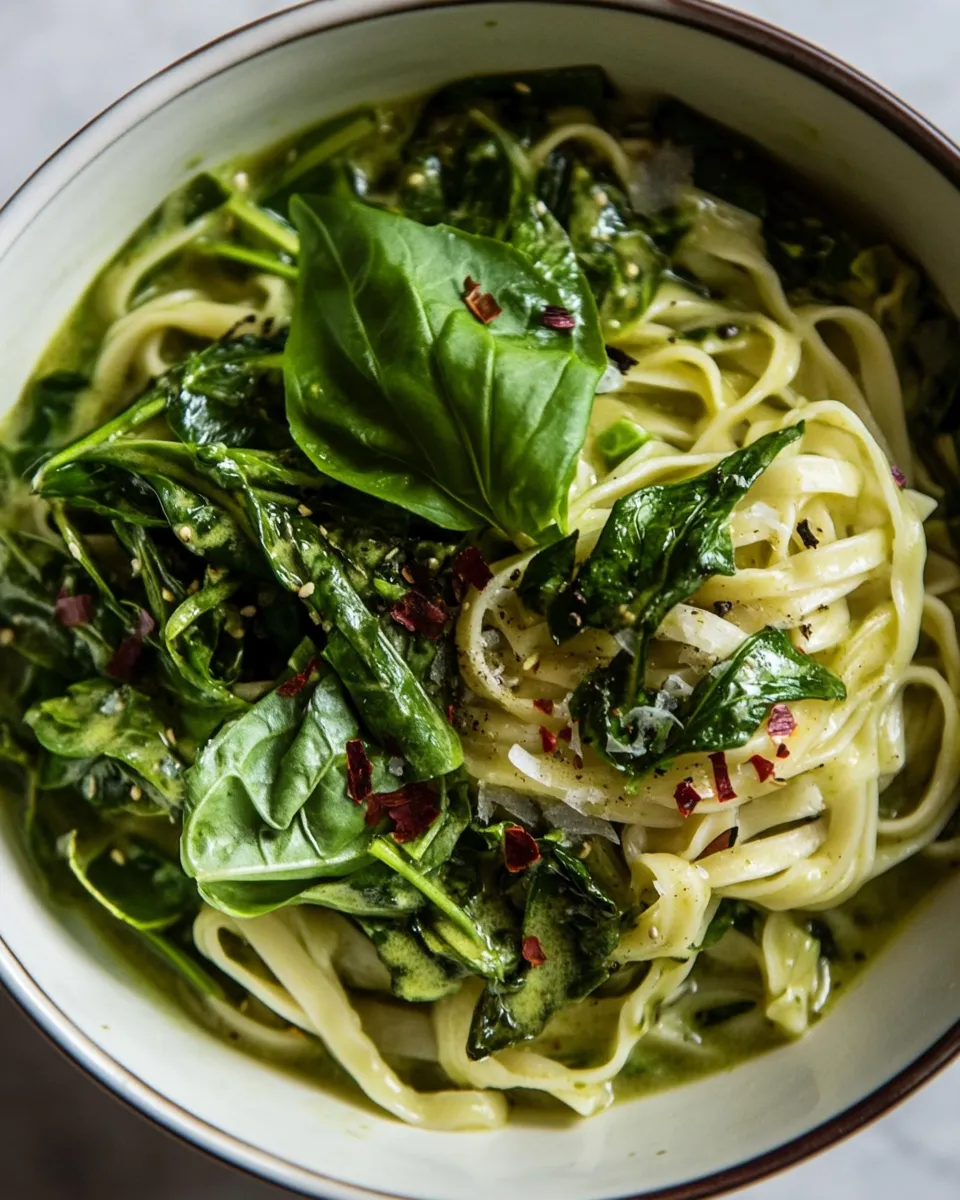 Delicious Green Curry Noodle Bowl dish photo