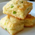 Homemade Green Onion Savory Scone Recipe photo