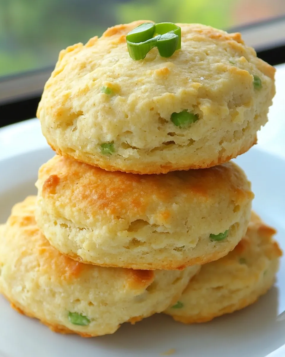 Classic Green Onion Savory Scone Recipe image