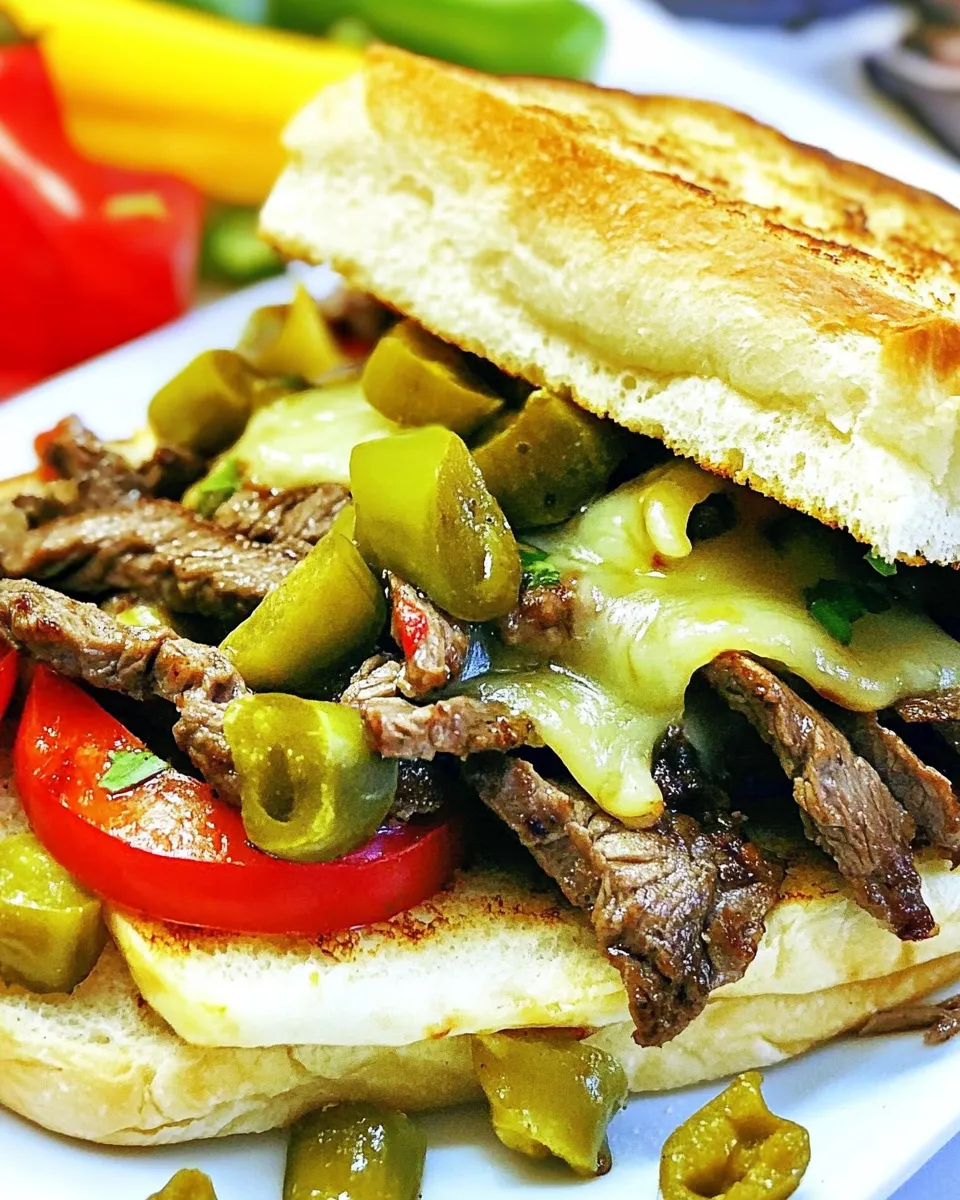 Easy Grilled Cheese Steak Sandwich recipe photo