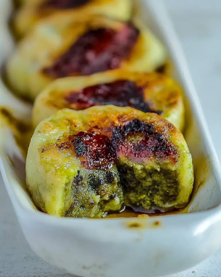 Homemade Grilled Matcha Mochi photo