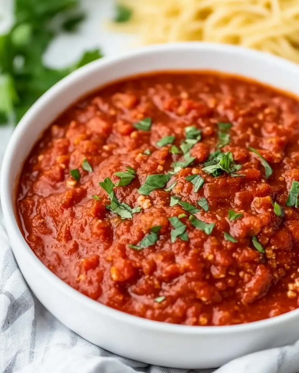 Classic Ground Turkey Spaghetti Sauce image