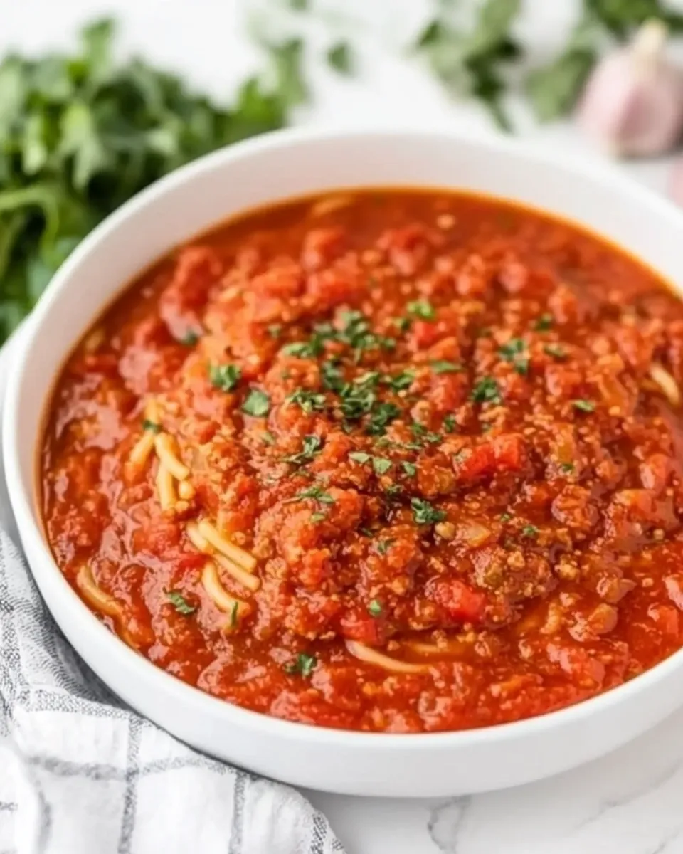 Easy Ground Turkey Spaghetti Sauce recipe photo