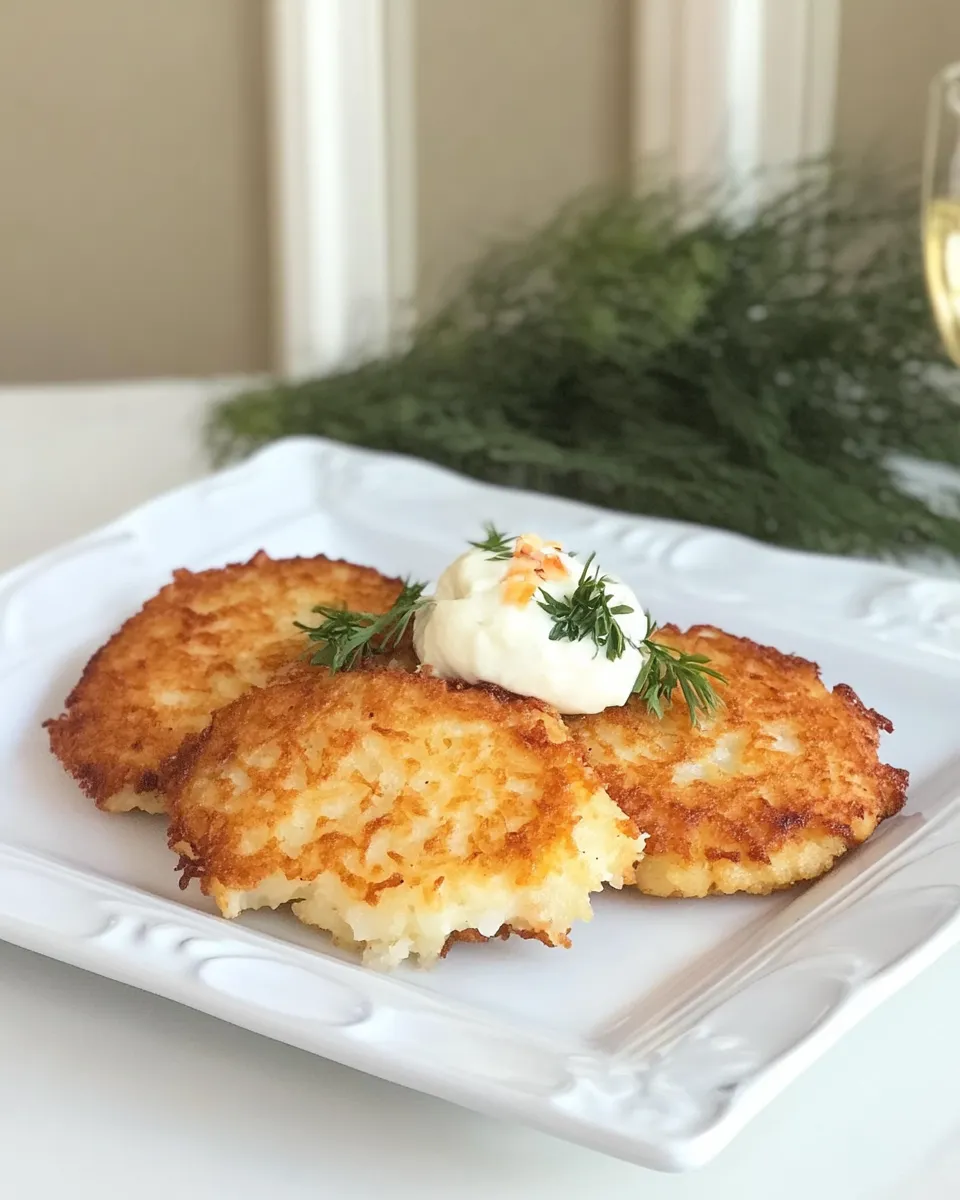Homemade Gruyere Potato Cakes photo