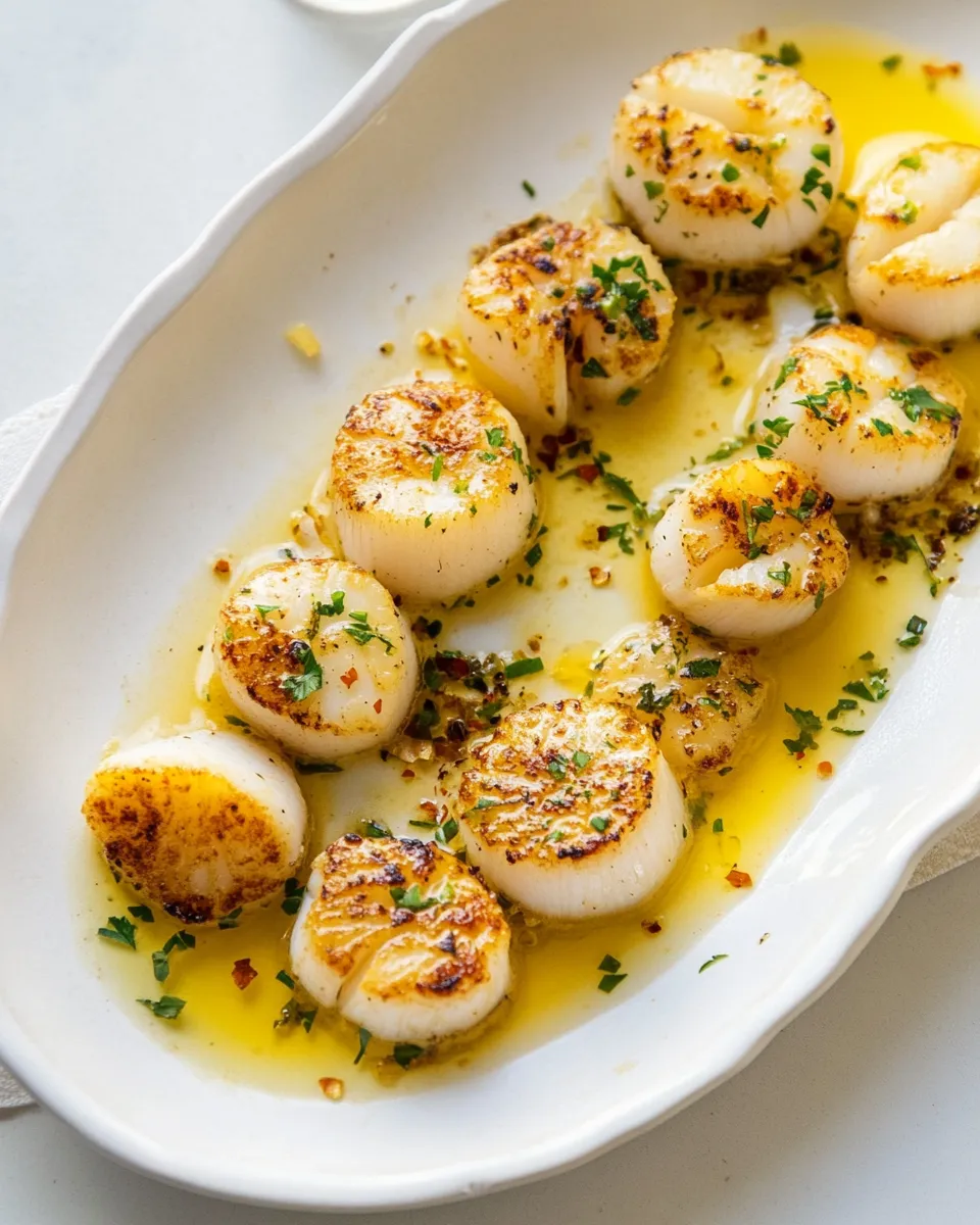 Homemade Healthy Baked Scallops photo