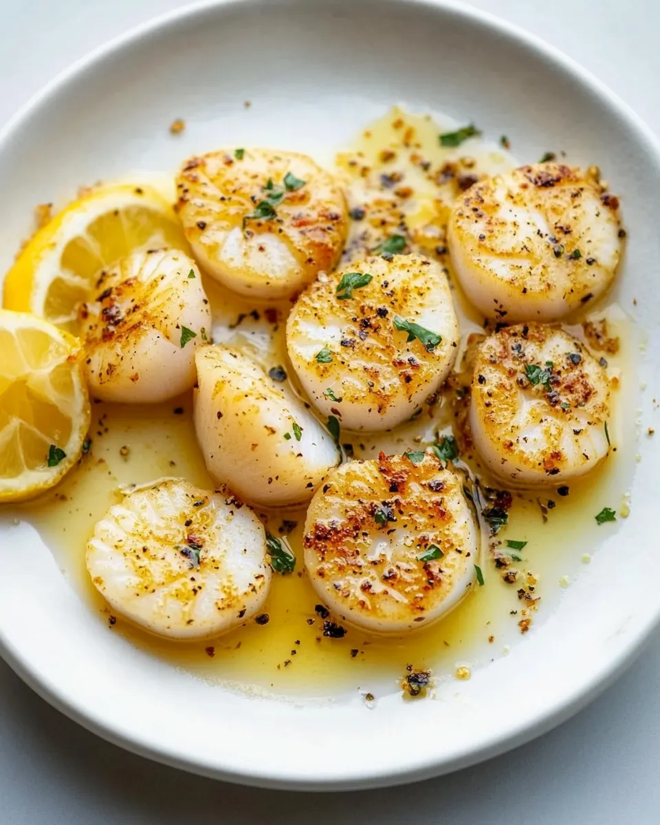 Easy Healthy Baked Scallops recipe photo