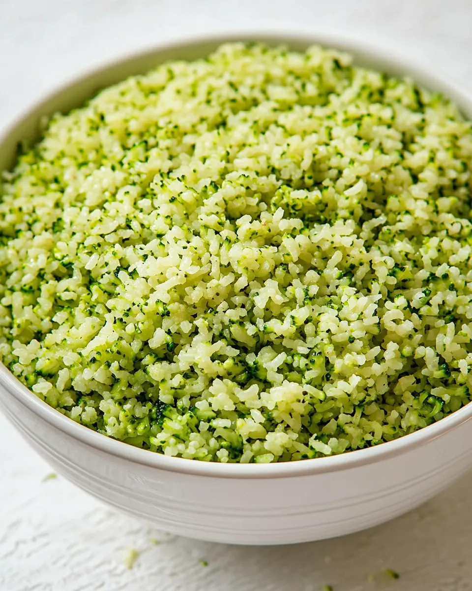Homemade Healthy Broccoli Rice photo