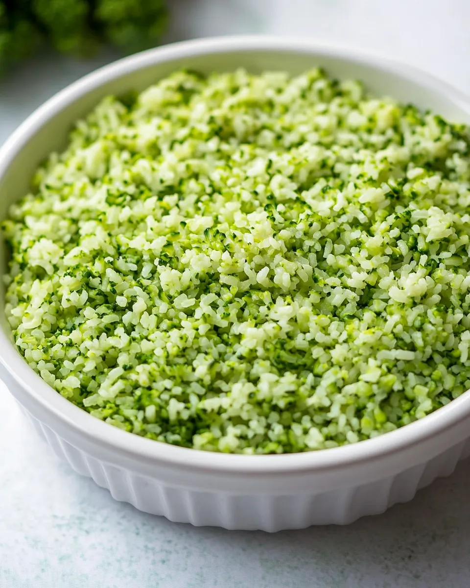 Delicious Healthy Broccoli Rice dish photo