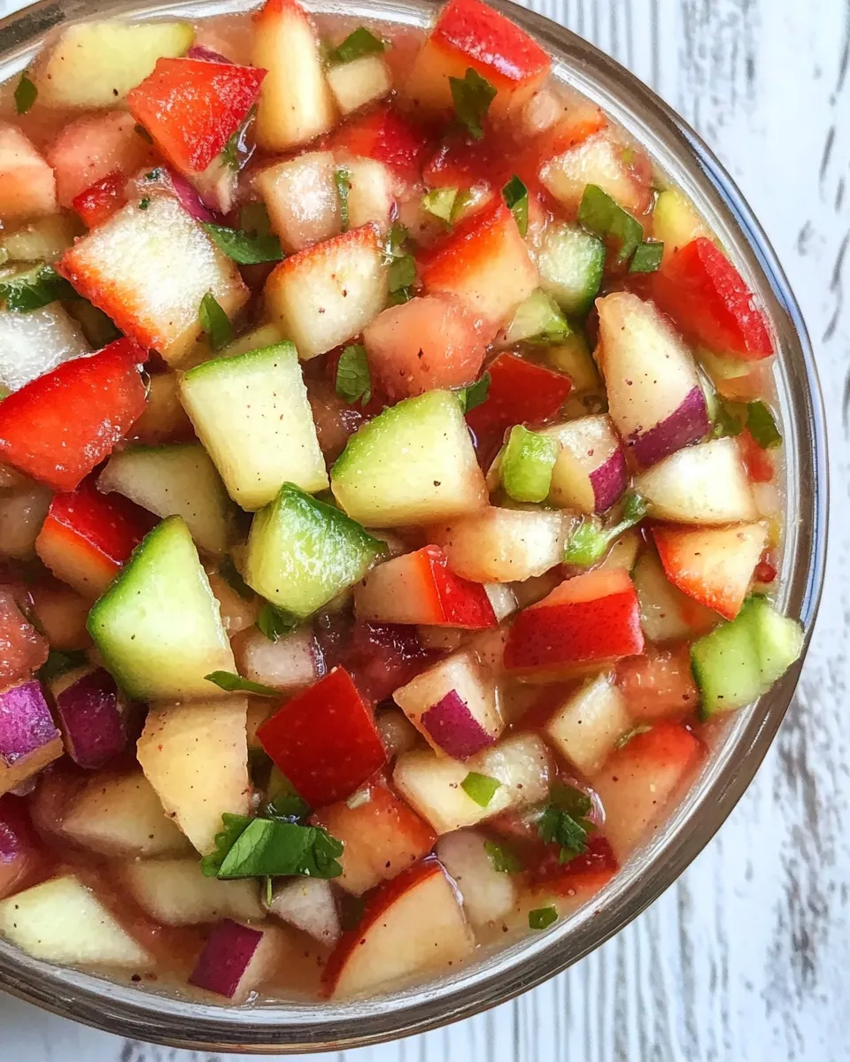 Classic Healthy Fruit Salsa Dip image