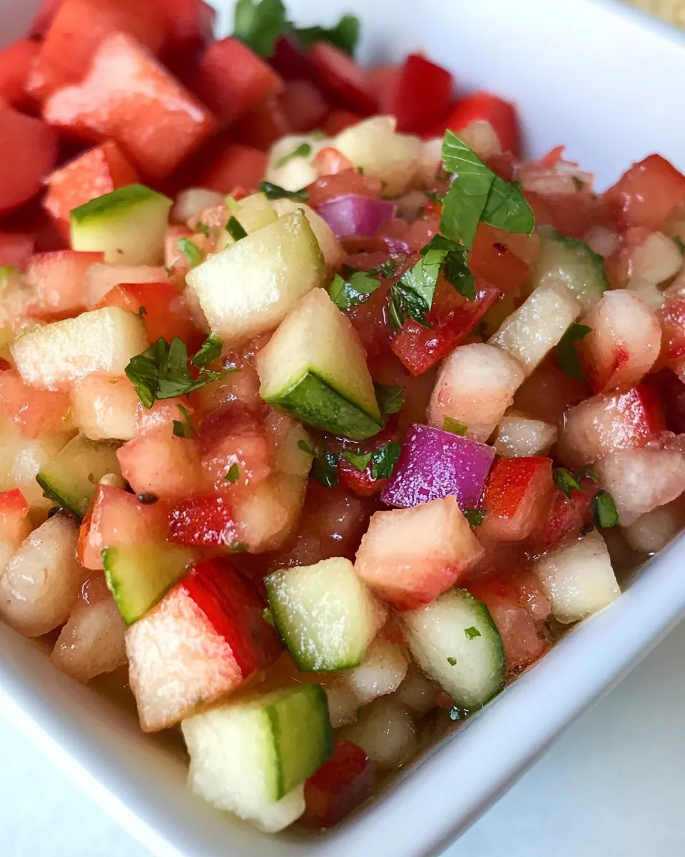 Easy Healthy Fruit Salsa Dip recipe image