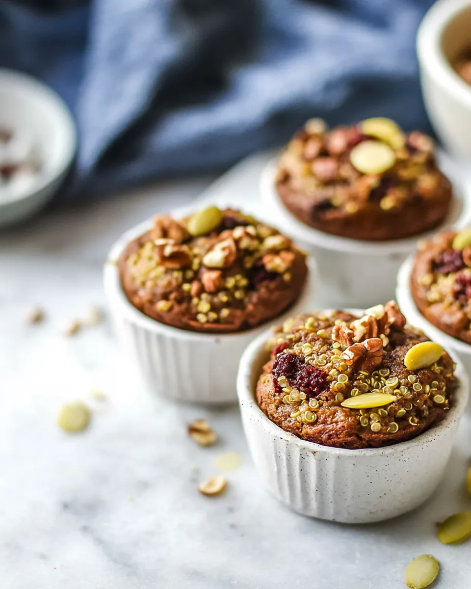 Delicious Healthy Gluten-Free Quinoa Muffins dish photo