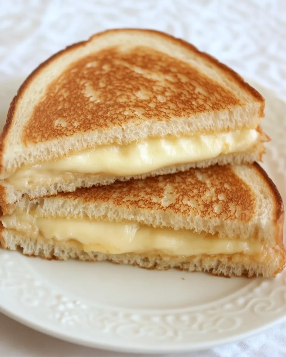 Classic Healthy Grilled Cheese Sandwich image
