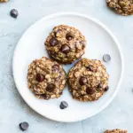 Homemade Healthy Oatmeal Chocolate Chip Cookies photo