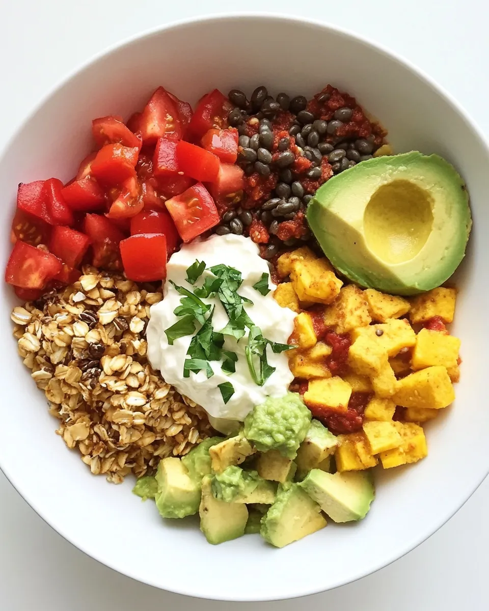 Classic High-Protein Vegan Breakfast Bowl image