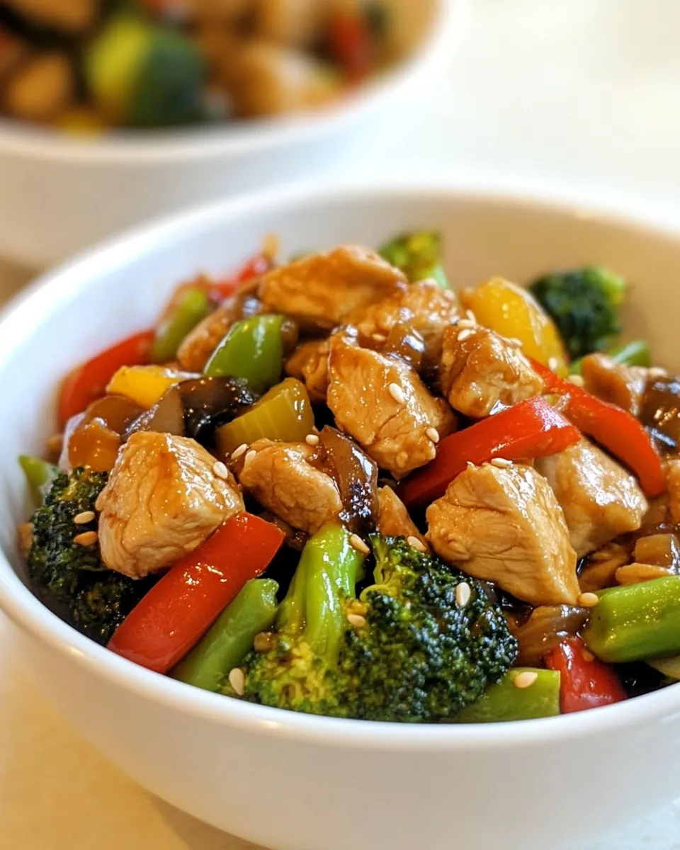 Homemade Hoisin Turkey Stir Fry Bowls photo