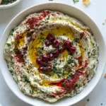 homemade Holiday Hummus. AKA, The Easiest Appetizer Ever. photo