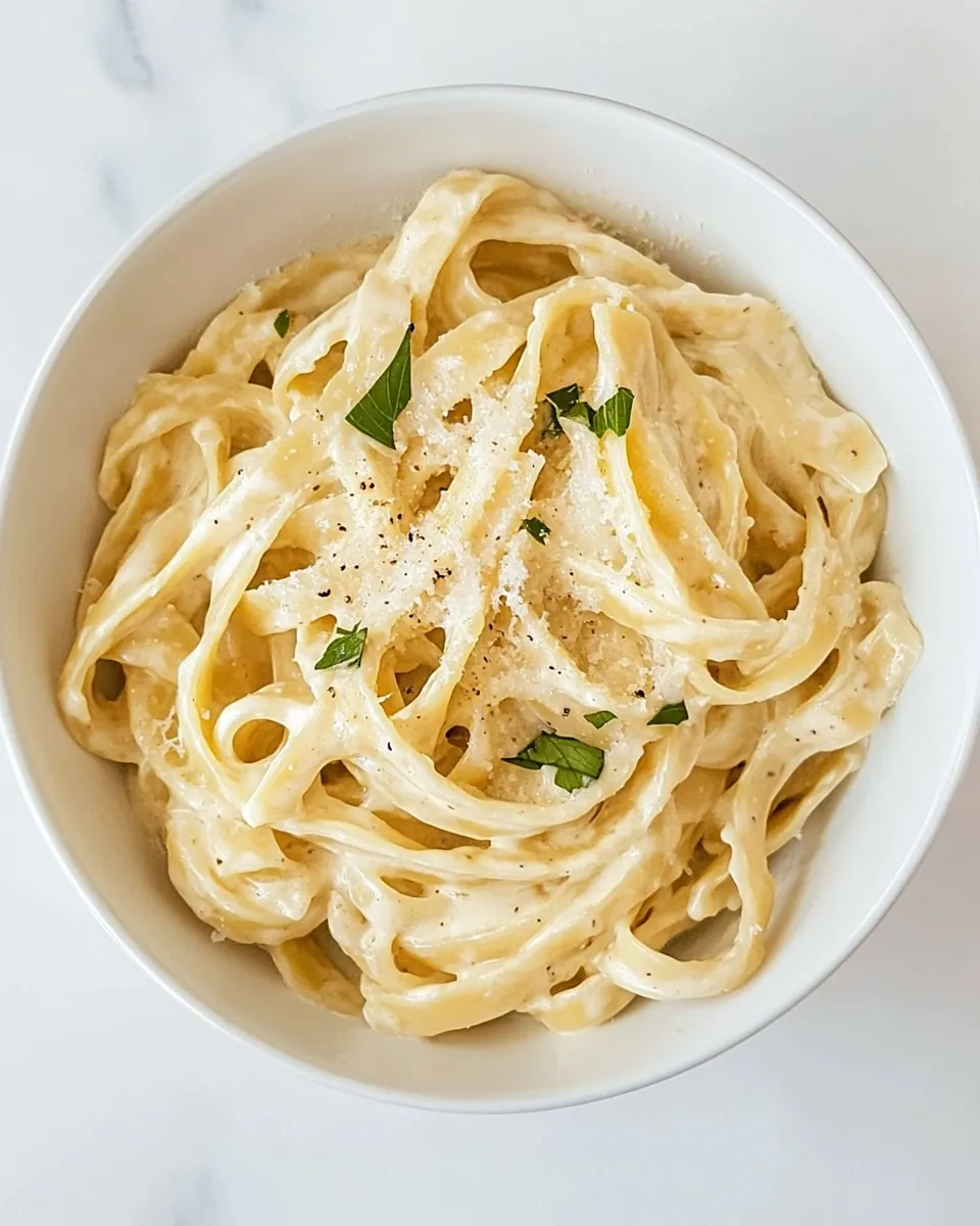 delicious Homemade Alfredo Sauce dish photo