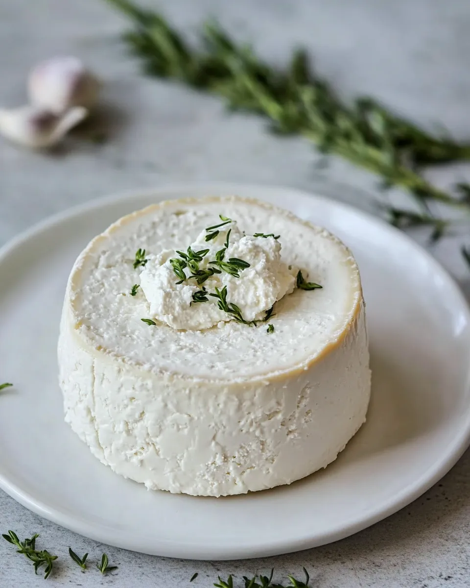 Delicious Homemade Boursin Cheese dish photo