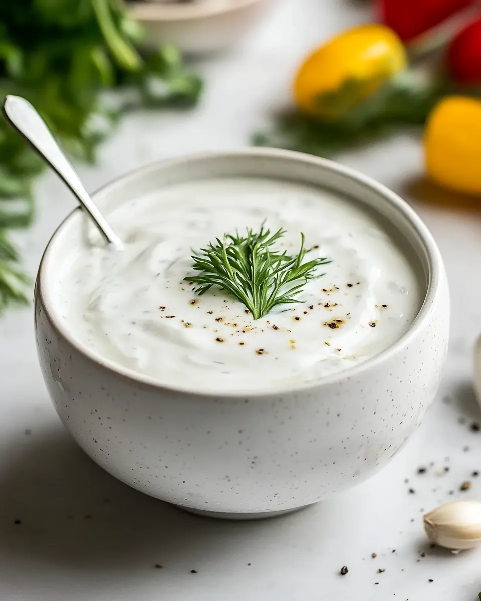homemade Homemade Buttermilk Ranch Dressing photo