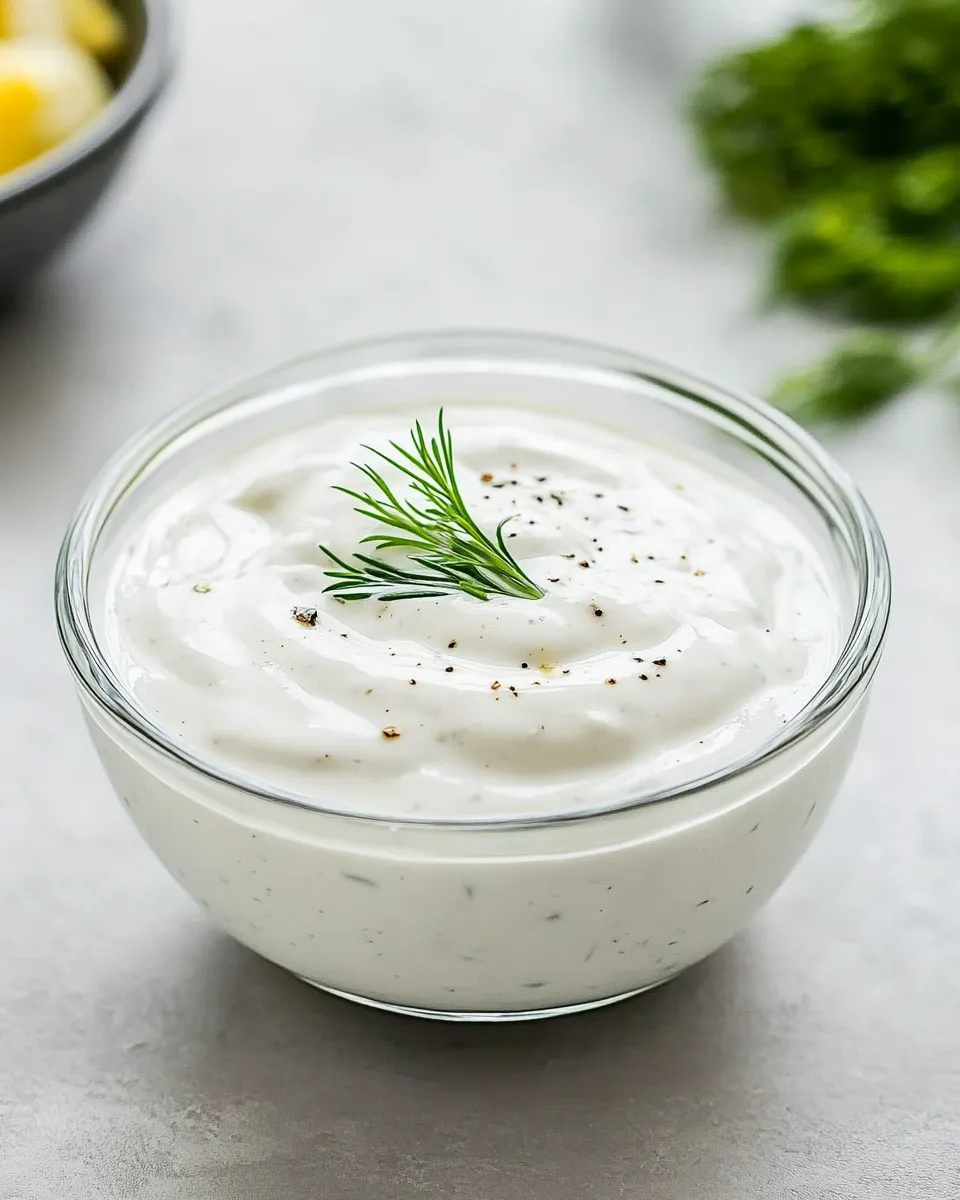 classic Homemade Buttermilk Ranch Dressing image