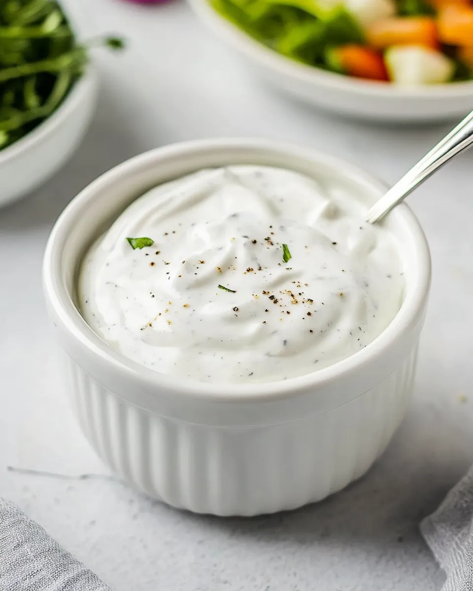 easy Homemade Buttermilk Ranch Dressing picture