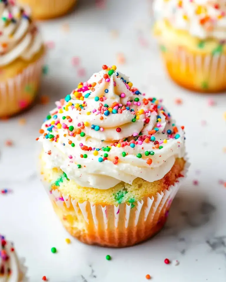 homemade Homemade Funfetti Cupcakes photo