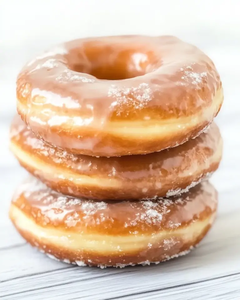 homemade Homemade Glazed Donuts photo