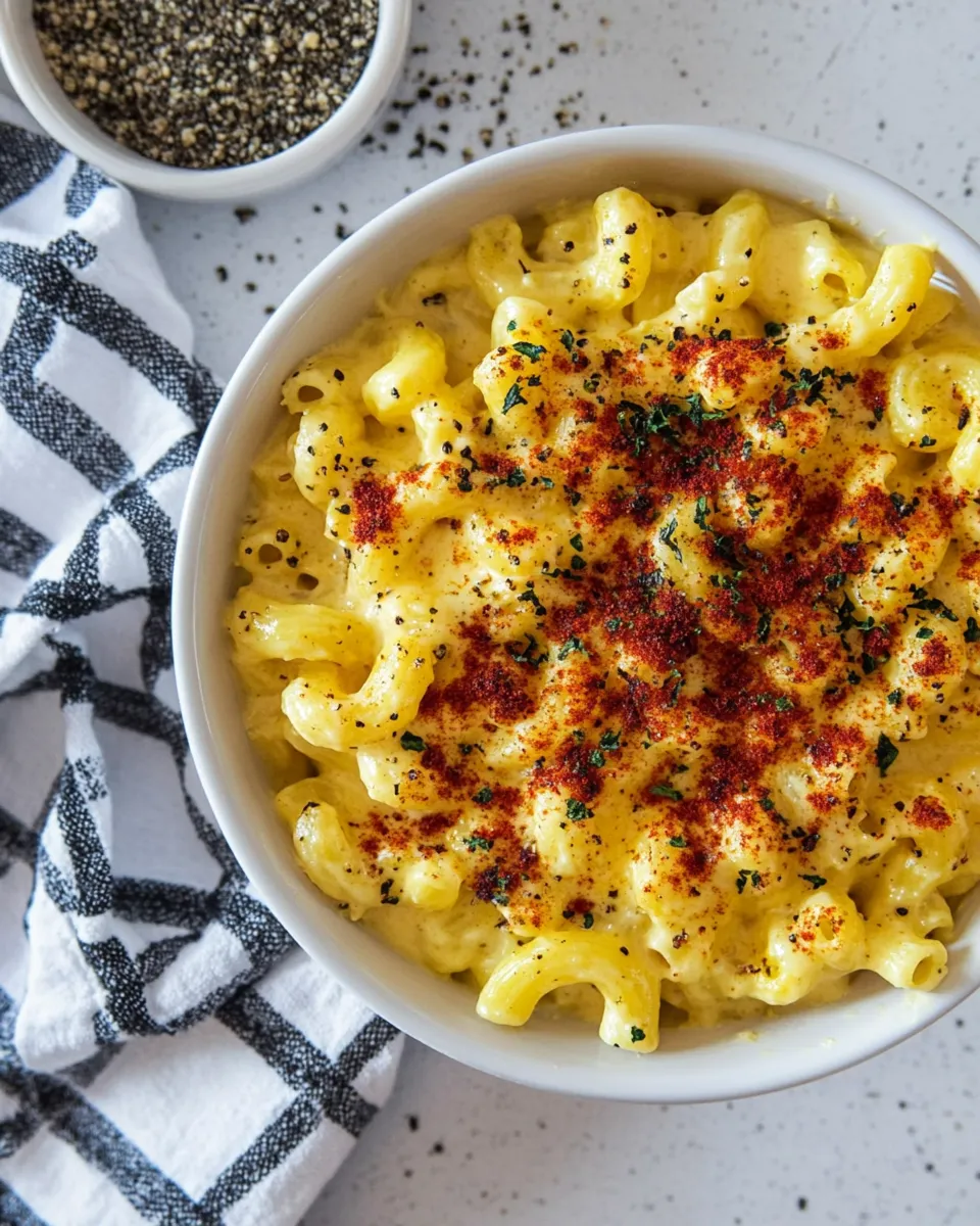 delicious Homemade Greek Yogurt Gluten-Free Mac And Cheese Recipe shot