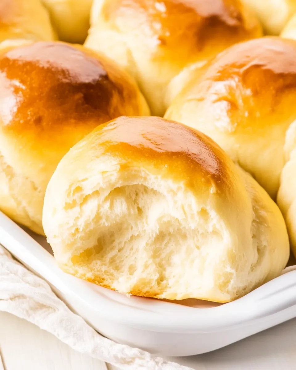 Classic Homemade Hawaiian Dinner Rolls Recipe image