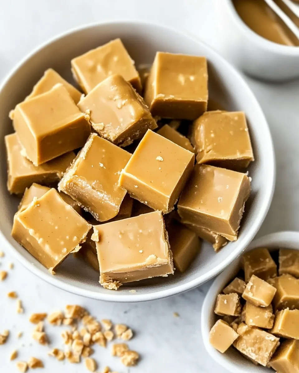 delicious Homemade Peanut Butter Fudge shot