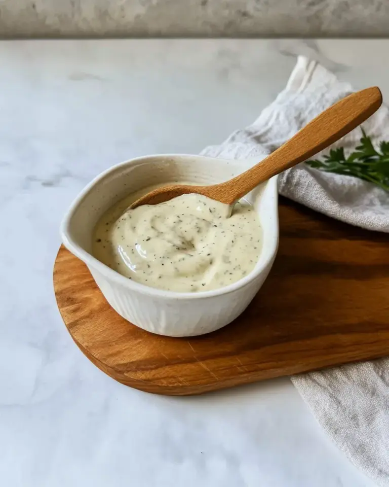 homemade Homemade Peppercorn Ranch Salad Dressing photo