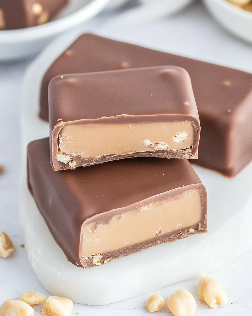 classic Homemade Snickers Bars: Better Than Store-Bought Chocolate CandyHomemade Snickers image