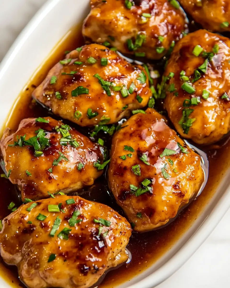 Homemade Honey Garlic Chicken photo