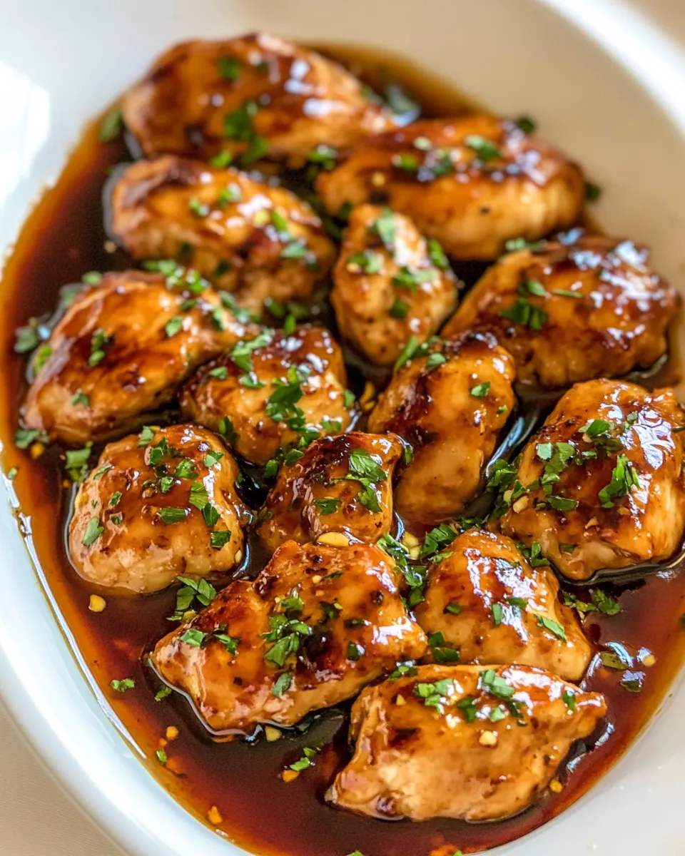 Easy Honey Garlic Chicken recipe image