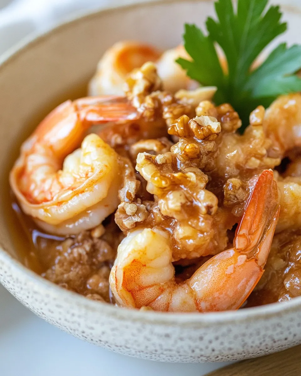 Classic Honey Walnut Shrimp Recipe image