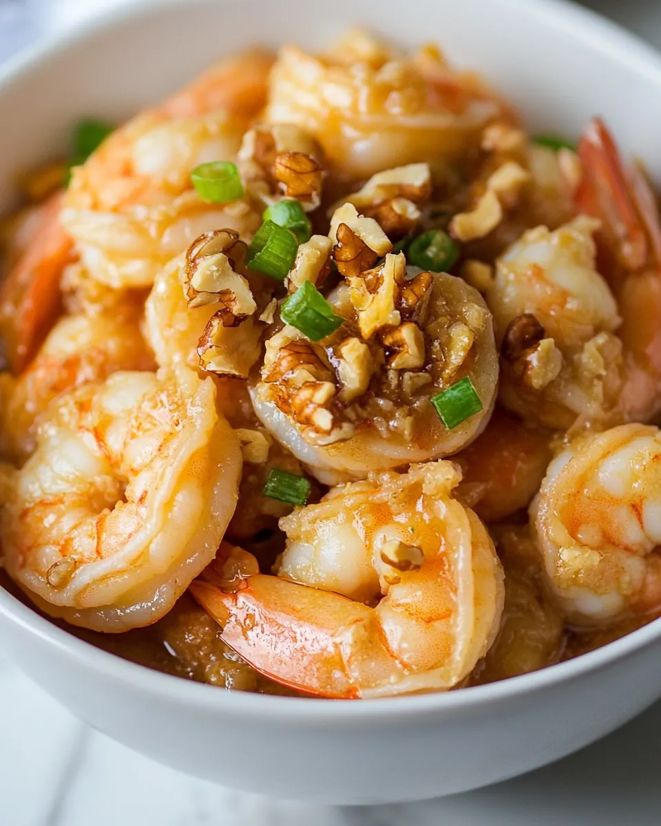 Delicious Honey Walnut Shrimp Recipe dish photo