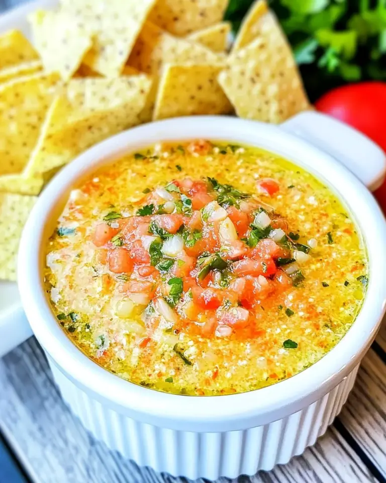 Homemade Hot Salsa Dip (Only 4 Ingredients) photo