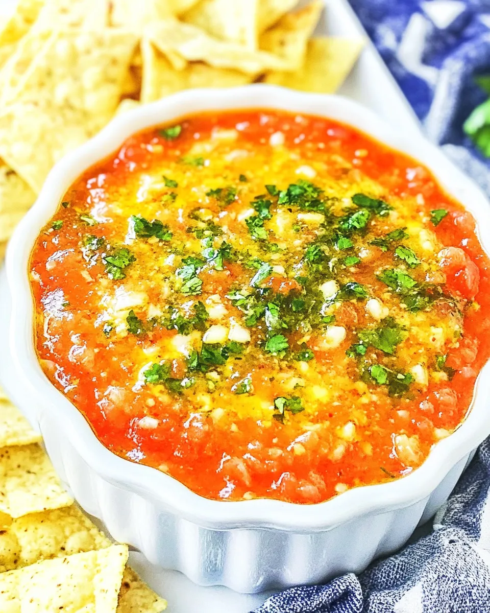 Easy Hot Salsa Dip (Only 4 Ingredients) picture