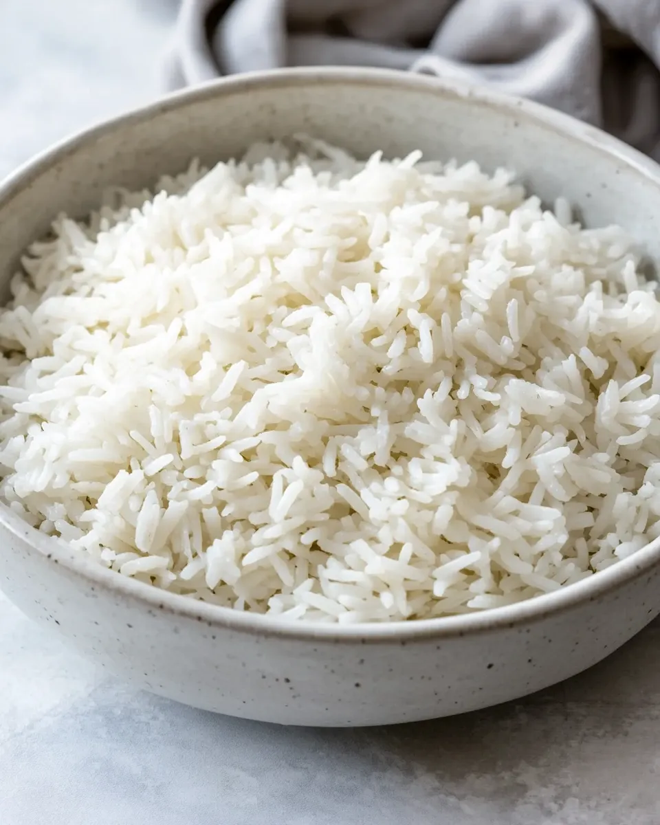 Delicious How to Cook Basmati Rice plate image